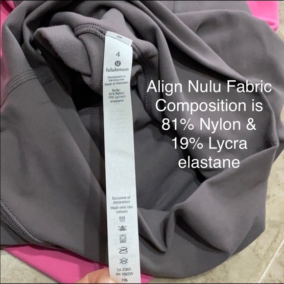 Lululemon Align PSA! **How to spot Aligns** - Picture 6 of 6